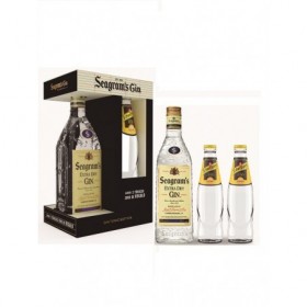 GINEBRA SEAGRAMS+2TONICAS    70cl