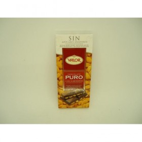 CHOCOLATE VALOR S/A PURO ALM,150GR