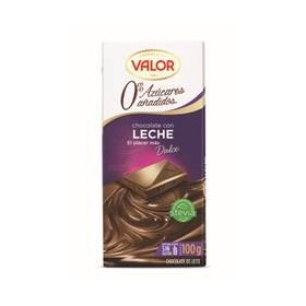 CHOCOLATE VALOR S/A LECHE,100 GR