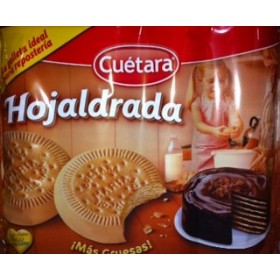 GALLETAS CUETARA HOJALDRADA LT 600 GR