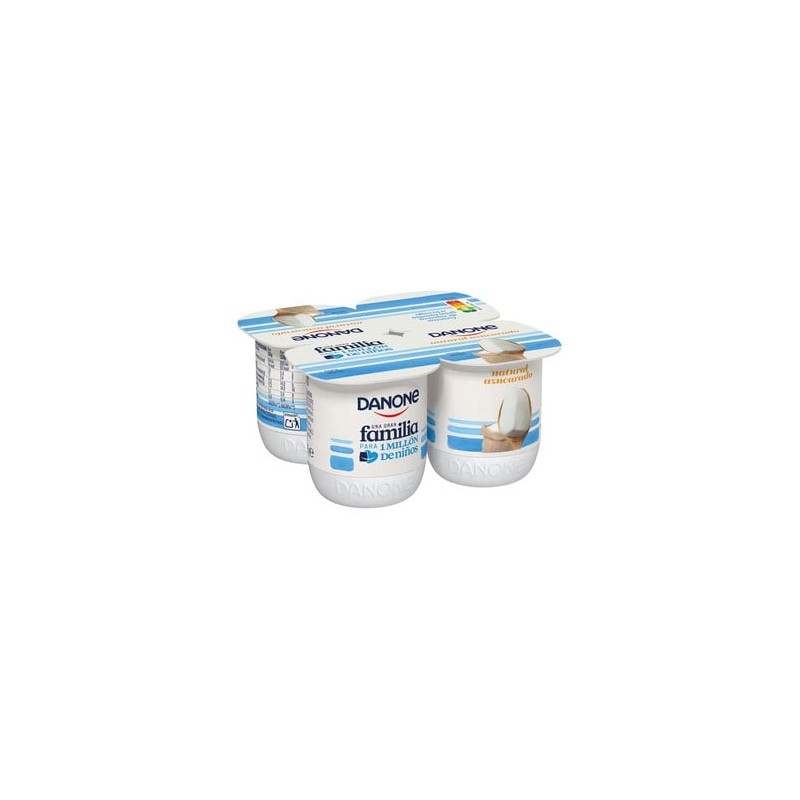 ▷ Comprar Yogur Danone Natural Azucarado. 4x125 gr