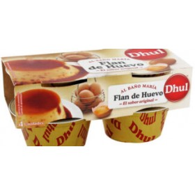 FLAN HUEVO DHUL 4x100g