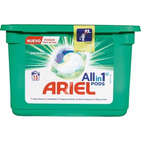 Cápsulas de Detergente Ariel All in One Active 12u,Active