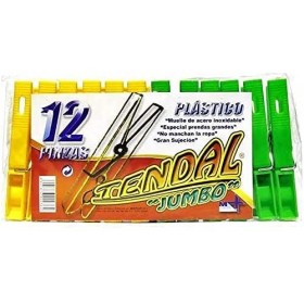 PINZAS GRANDES TENDAL 12u. JUMBO