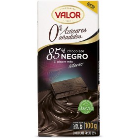 CHOCOLATE VALOR S/AZ 85% NEGRO 100g