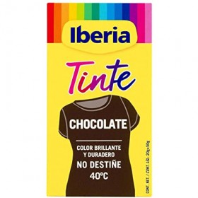 TINTE PARA ROPA IBERIA MARRON CHOCOLATE